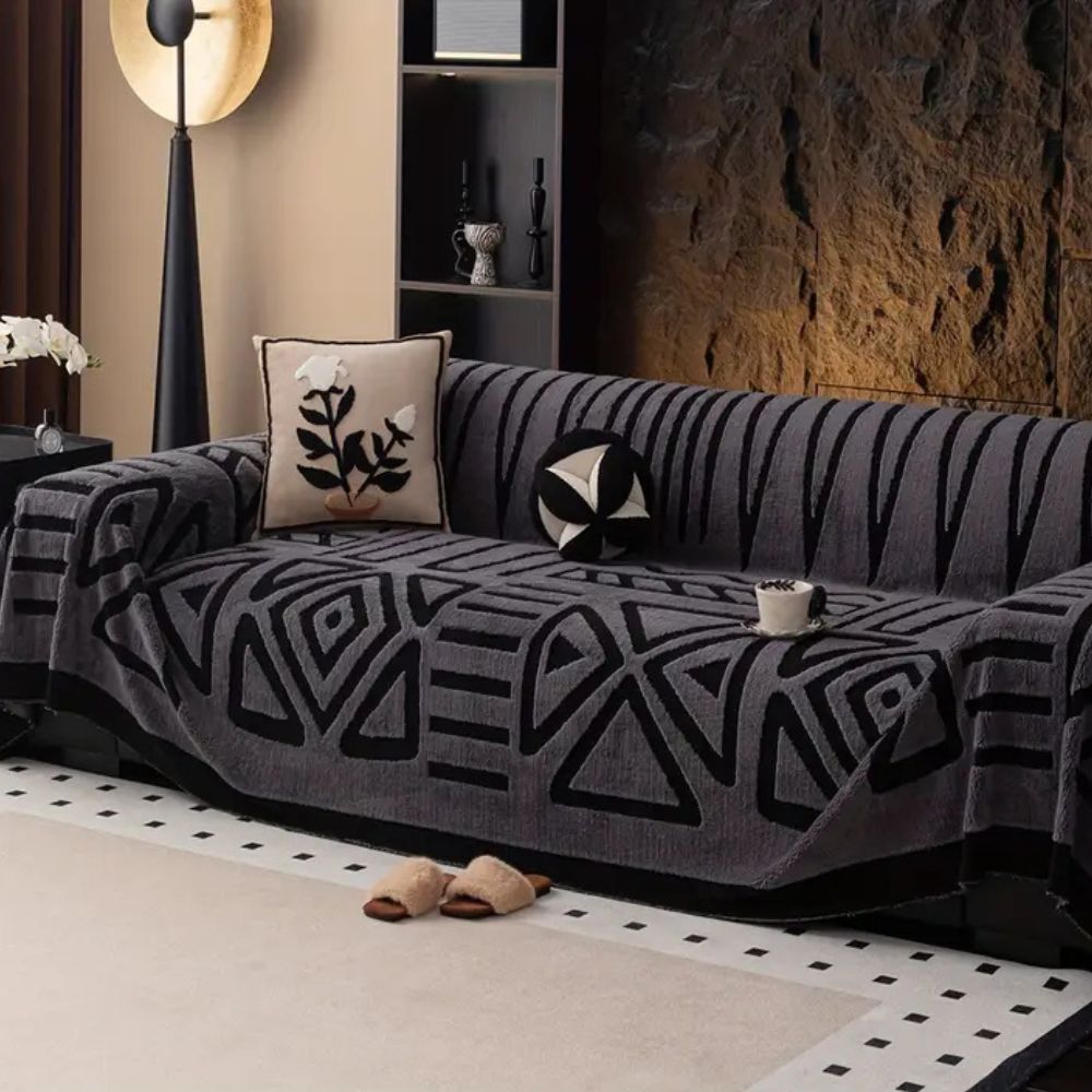 Moderniqa | Microfibre Maze Sofa Cover
