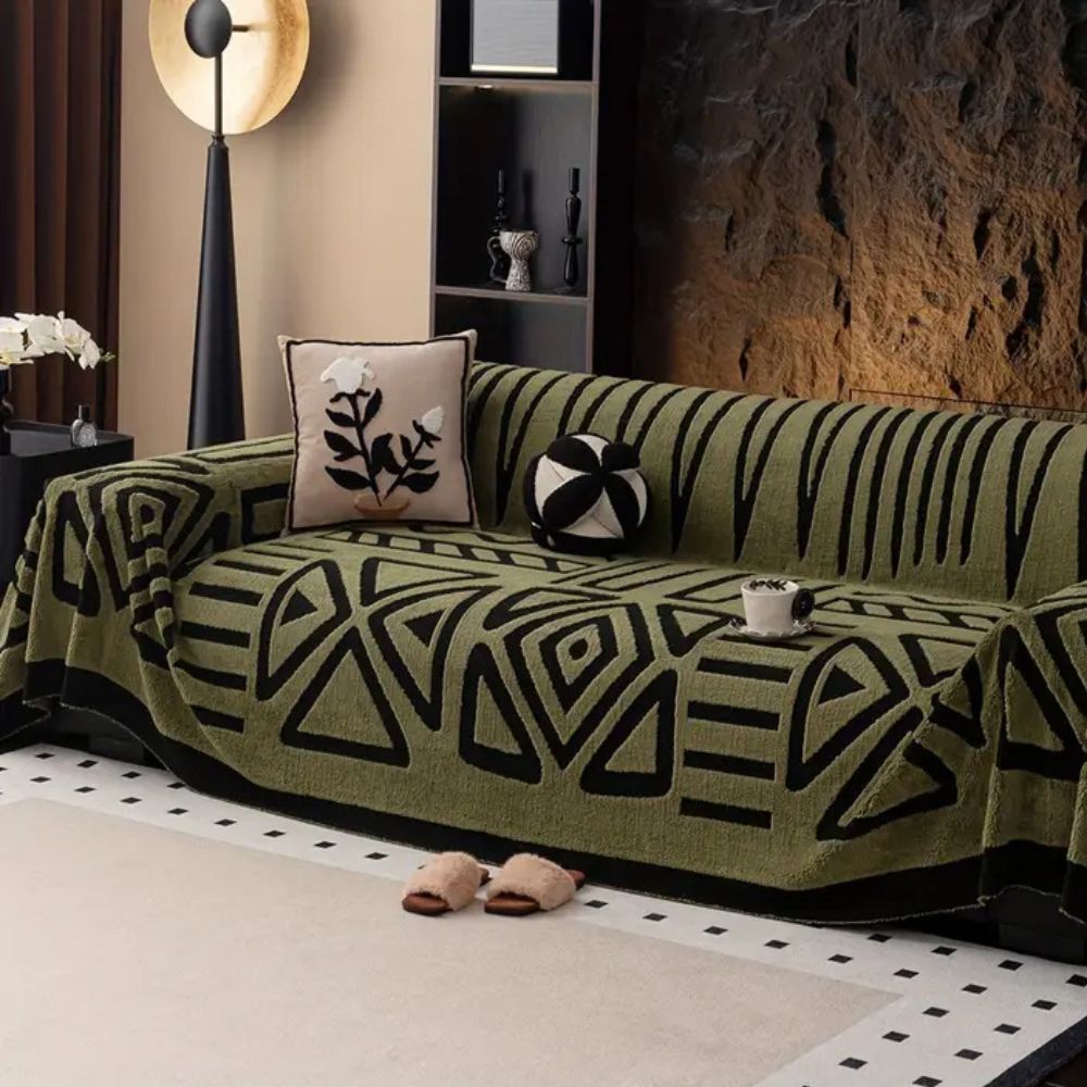 Moderniqa | Microfibre Maze Sofa Cover