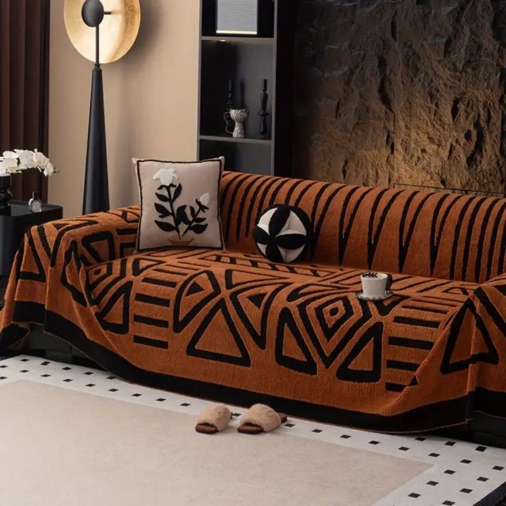 Moderniqa | Microfibre Maze Sofa Cover