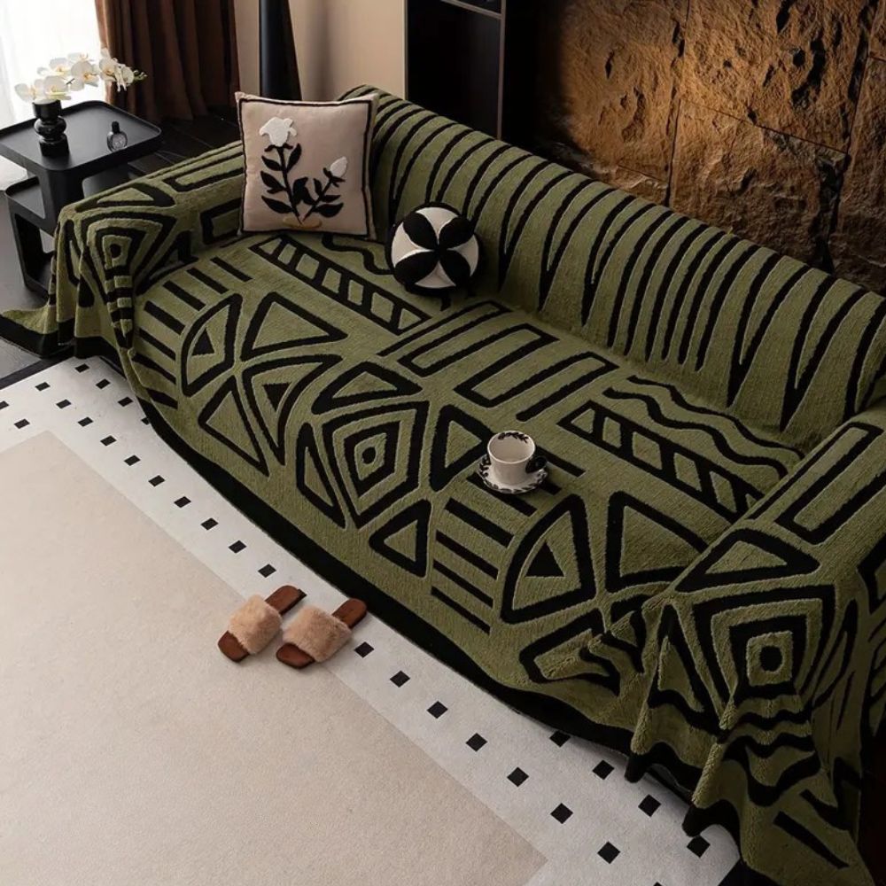 Moderniqa | Microfibre Maze Sofa Cover