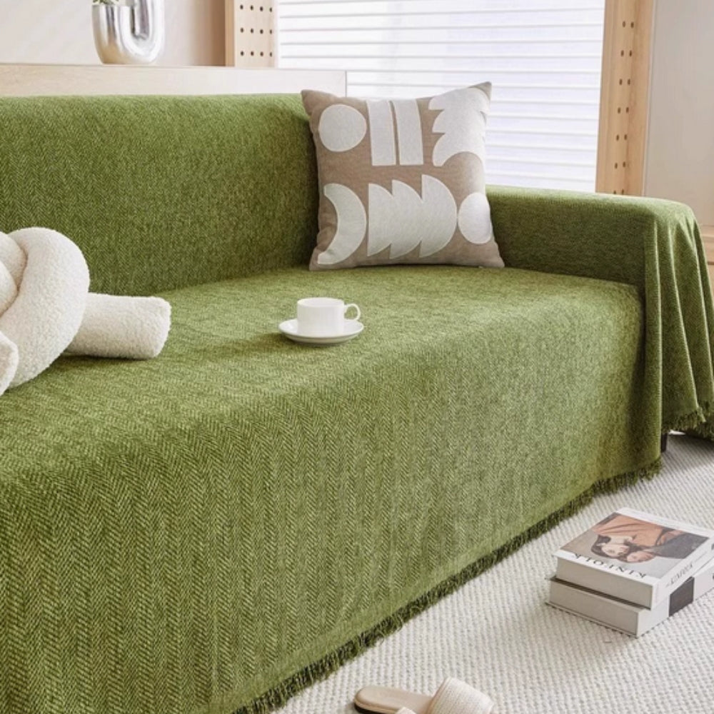 Moderniqa | Minimalist Chenille Sofa Cover