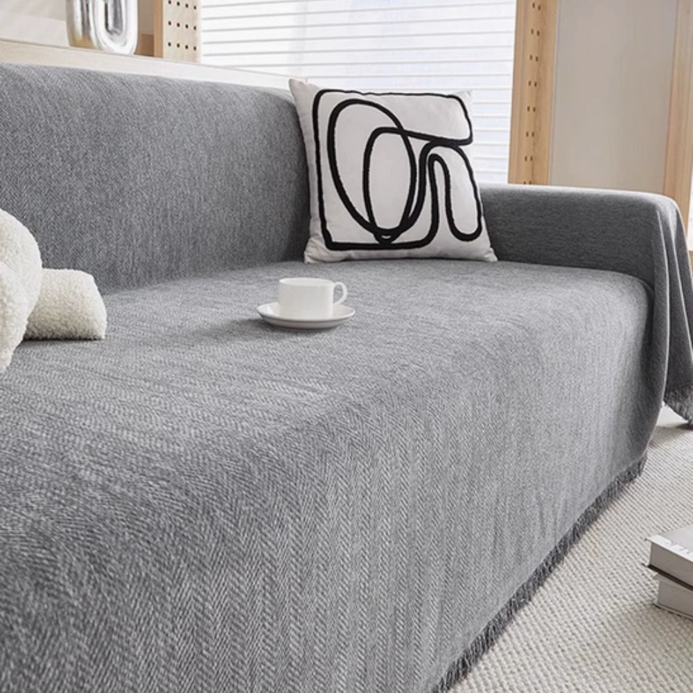 Moderniqa | Minimalist Chenille Sofa Cover