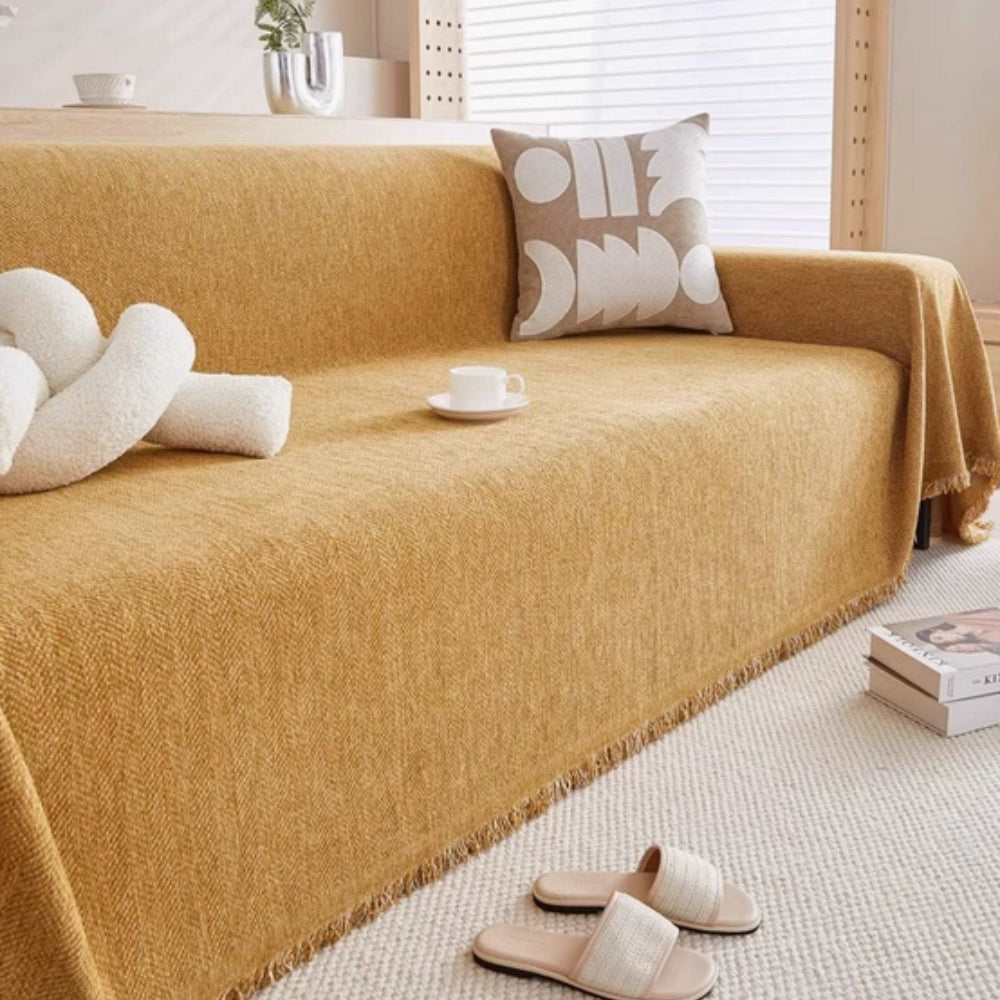 Moderniqa | Minimalist Chenille Sofa Cover