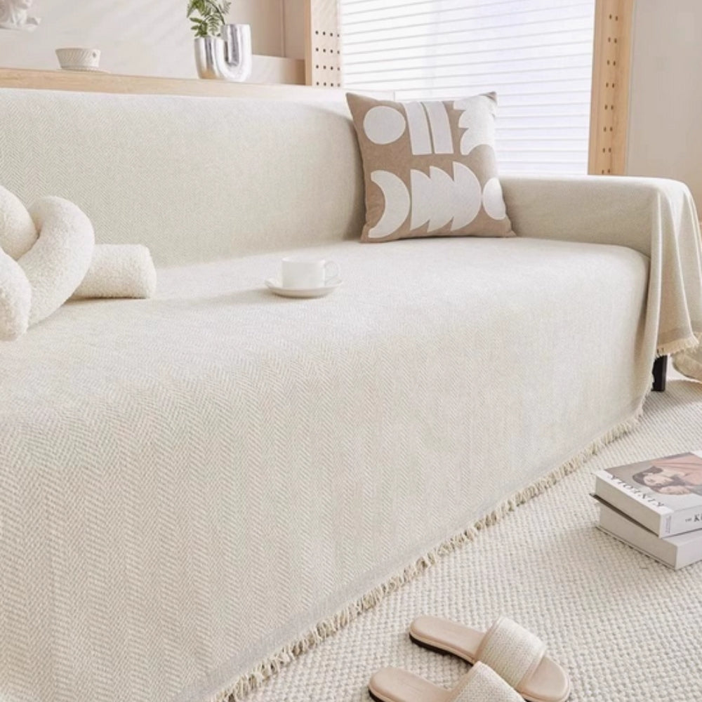 Moderniqa | Minimalist Chenille Sofa Cover