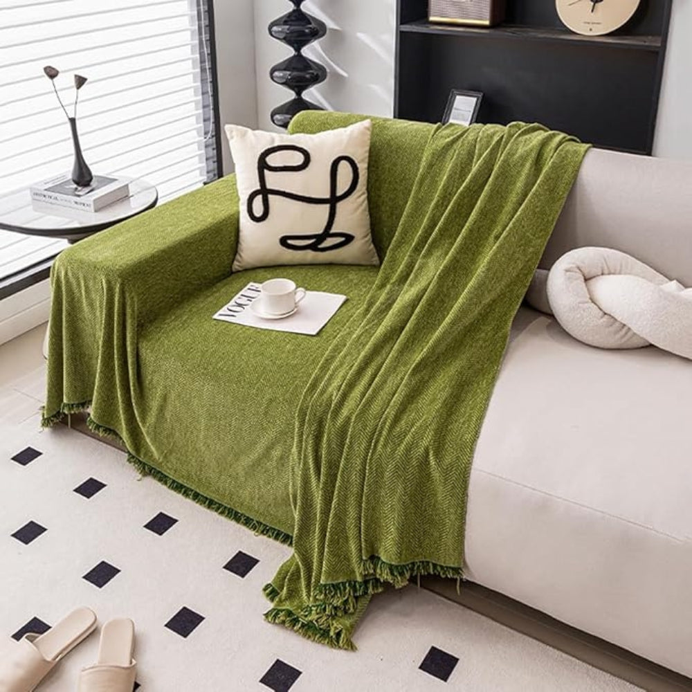 Moderniqa | Minimalist Chenille Sofa Cover