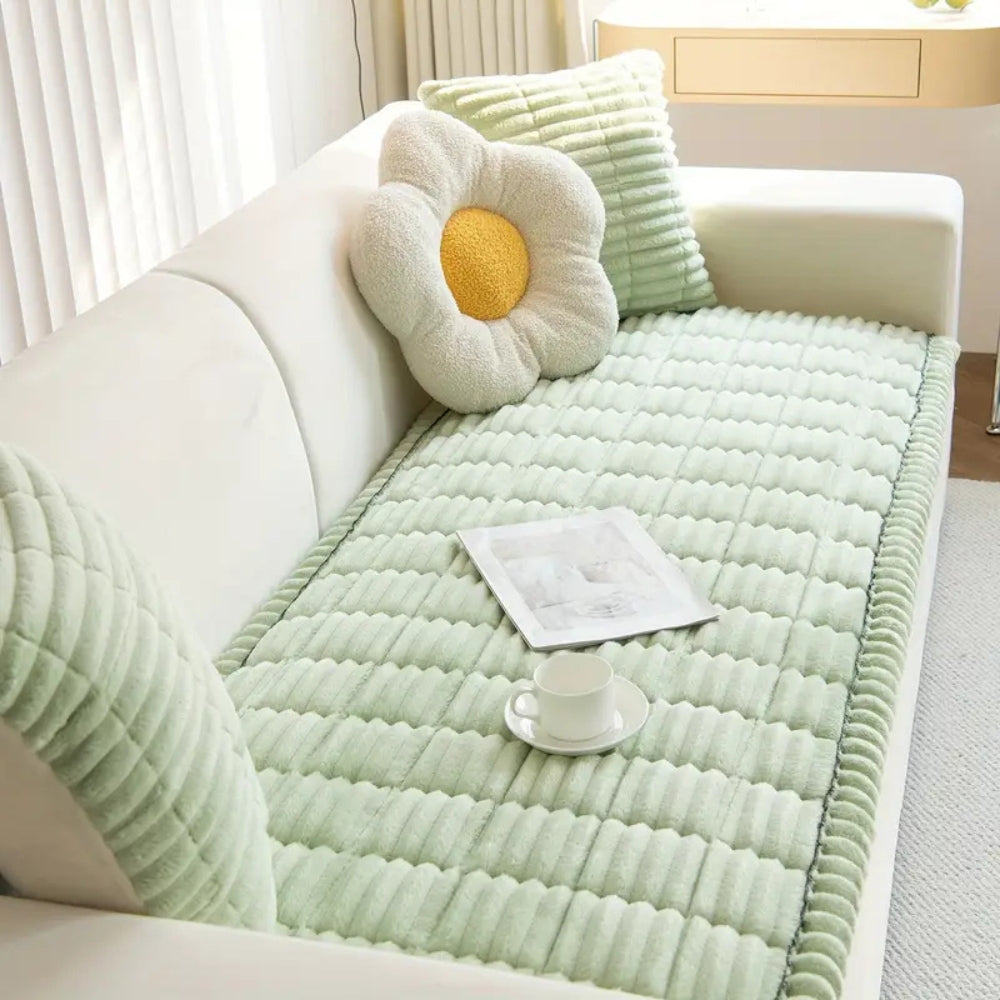 Moderniqa | Plush Flannel Sofa Cover