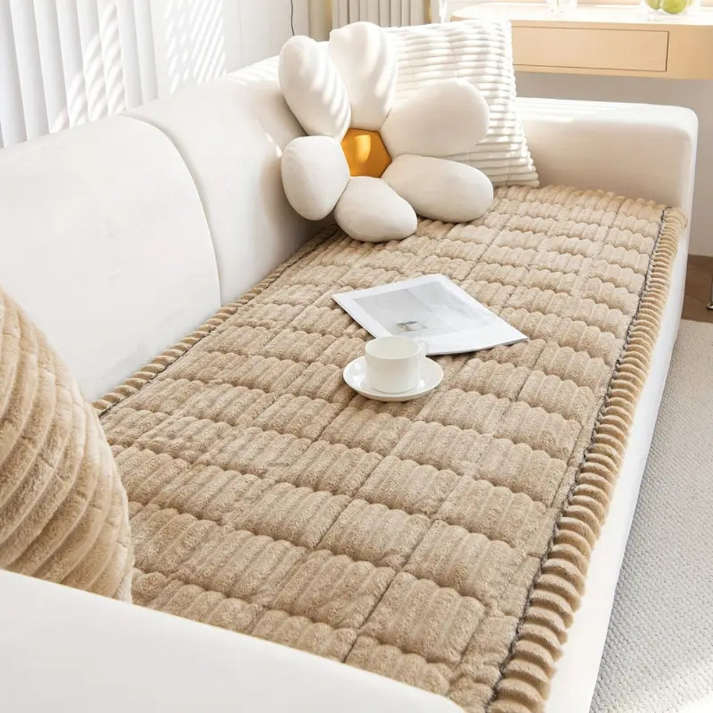 Moderniqa | Plush Flannel Sofa Cover