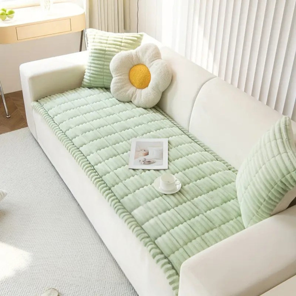 Moderniqa | Plush Flannel Sofa Cover