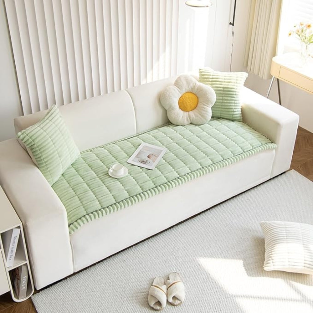 Moderniqa | Plush Flannel Sofa Cover