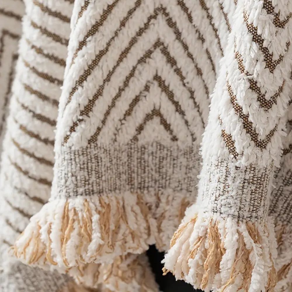 Moderniqa | Stripe Herringbone Sofa Cover