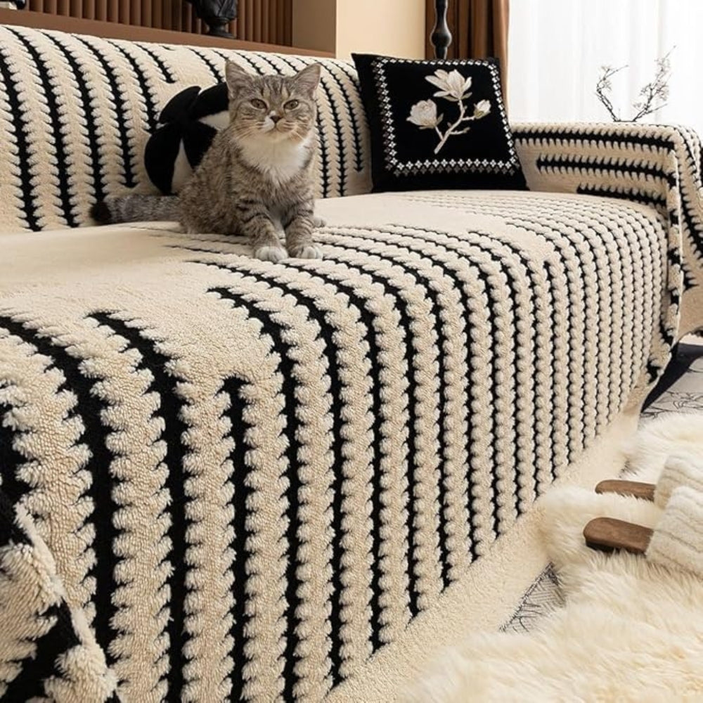 Moderniqa | Plush Tufted Sofa Cover