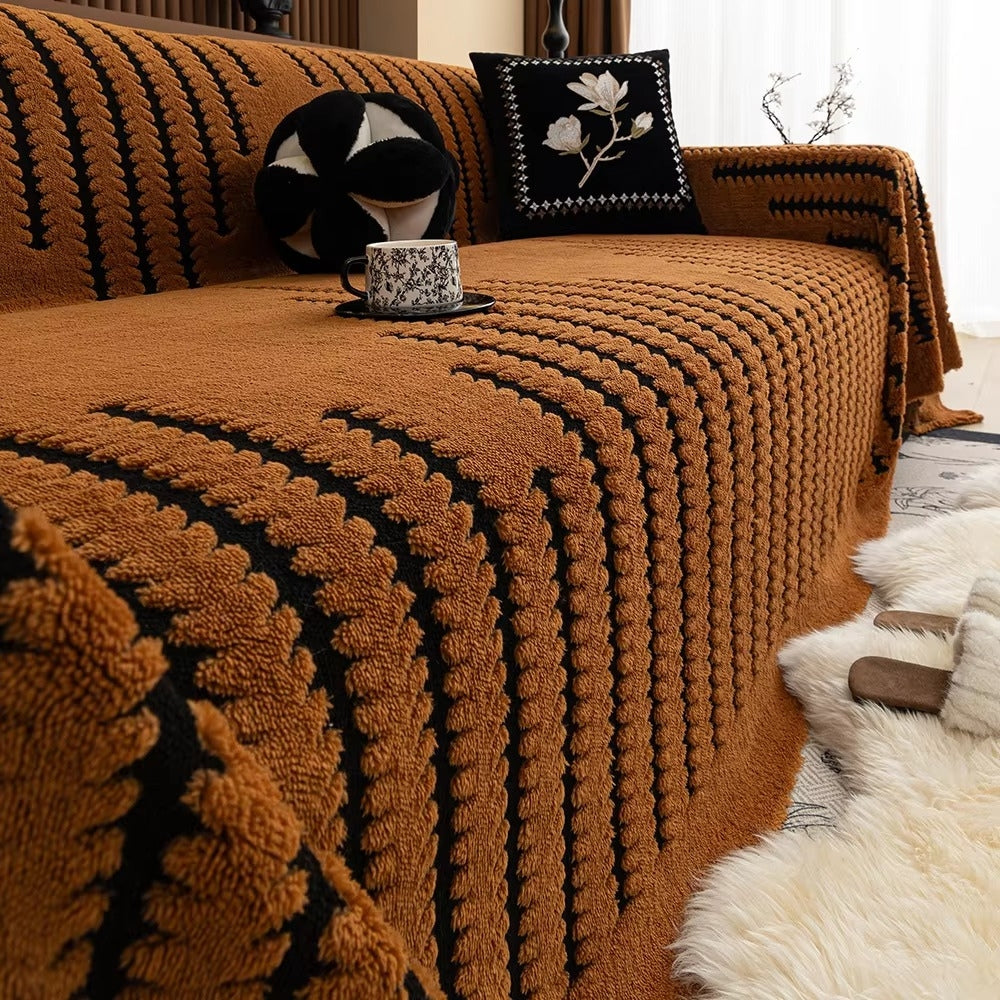 Moderniqa | Plush Tufted Sofa Cover