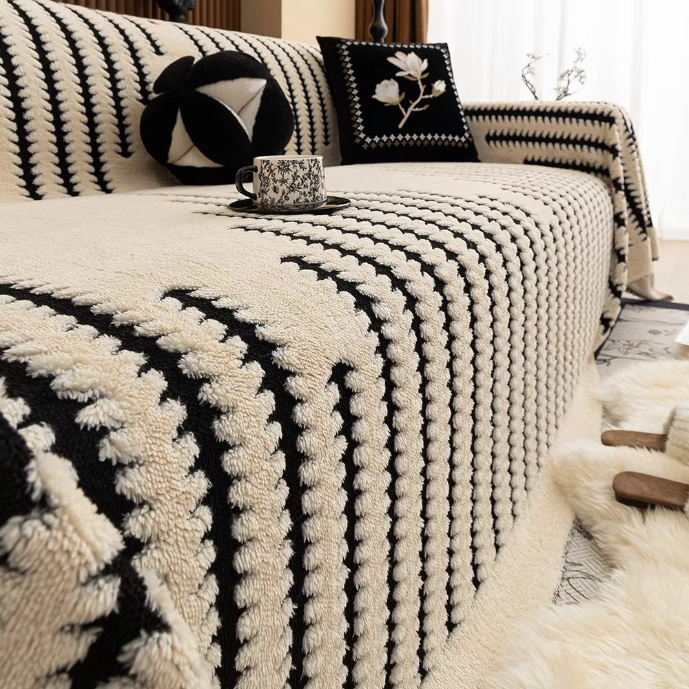 Moderniqa | Plush Tufted Sofa Cover