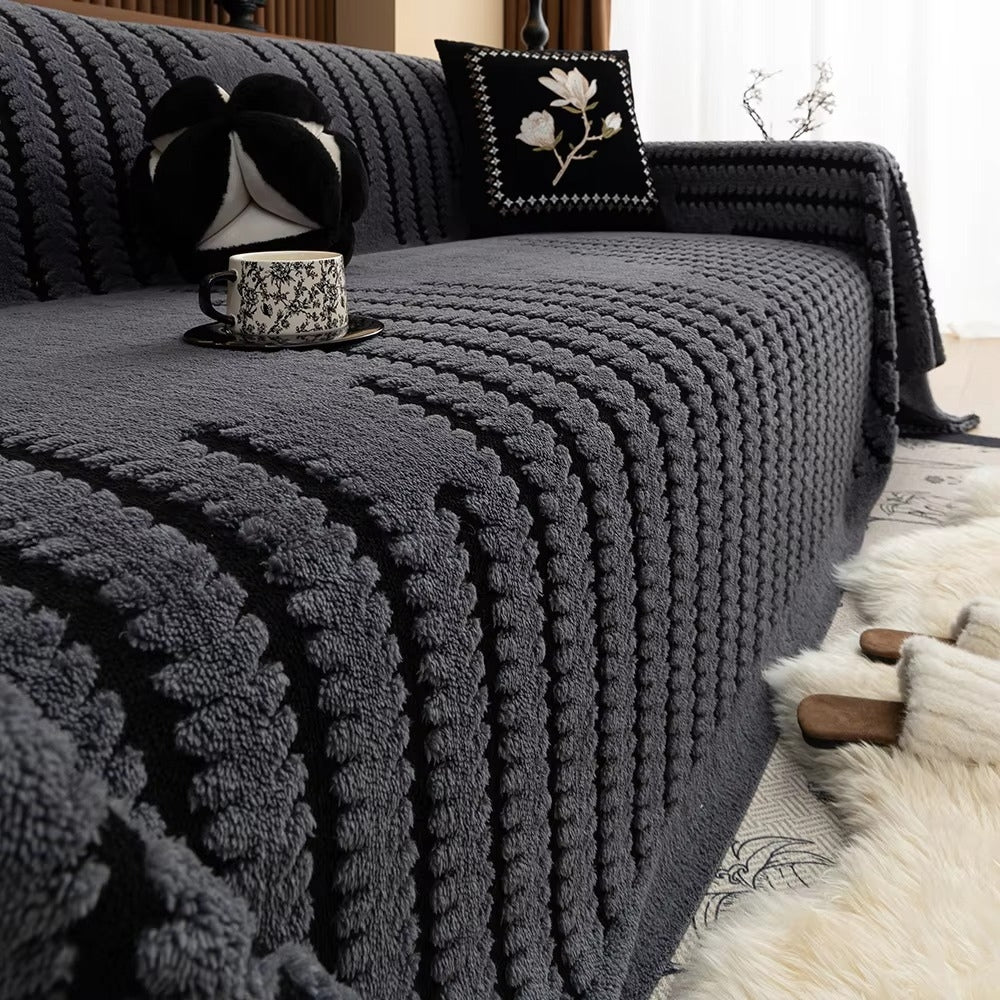 Moderniqa | Plush Tufted Sofa Cover