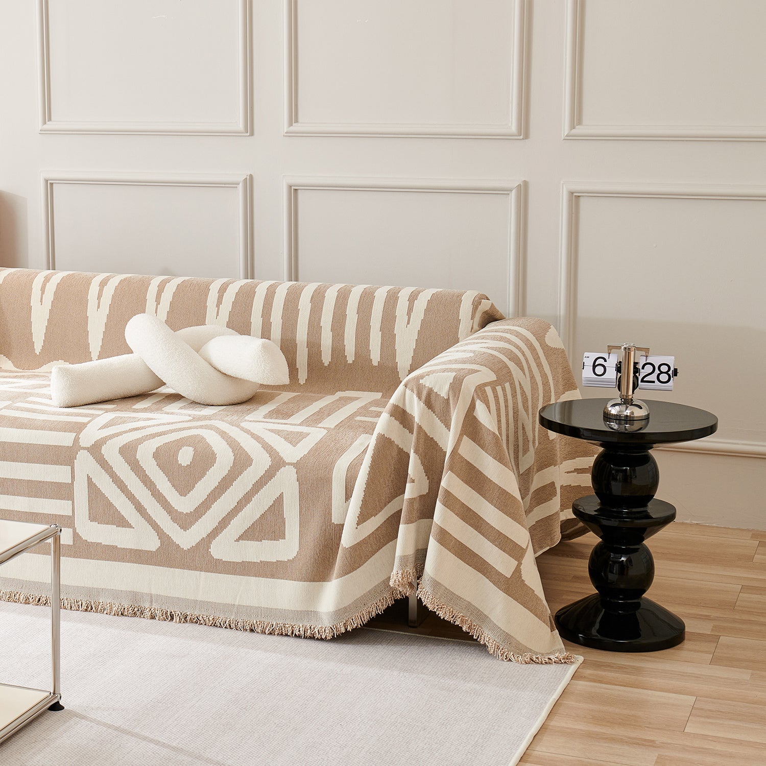 Moderniqa | Durable geometric boho sofa cover