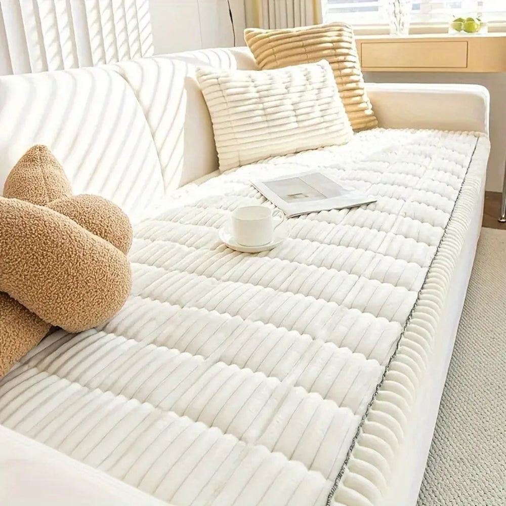 Moderniqa | Plush Flannel Sofa Cover