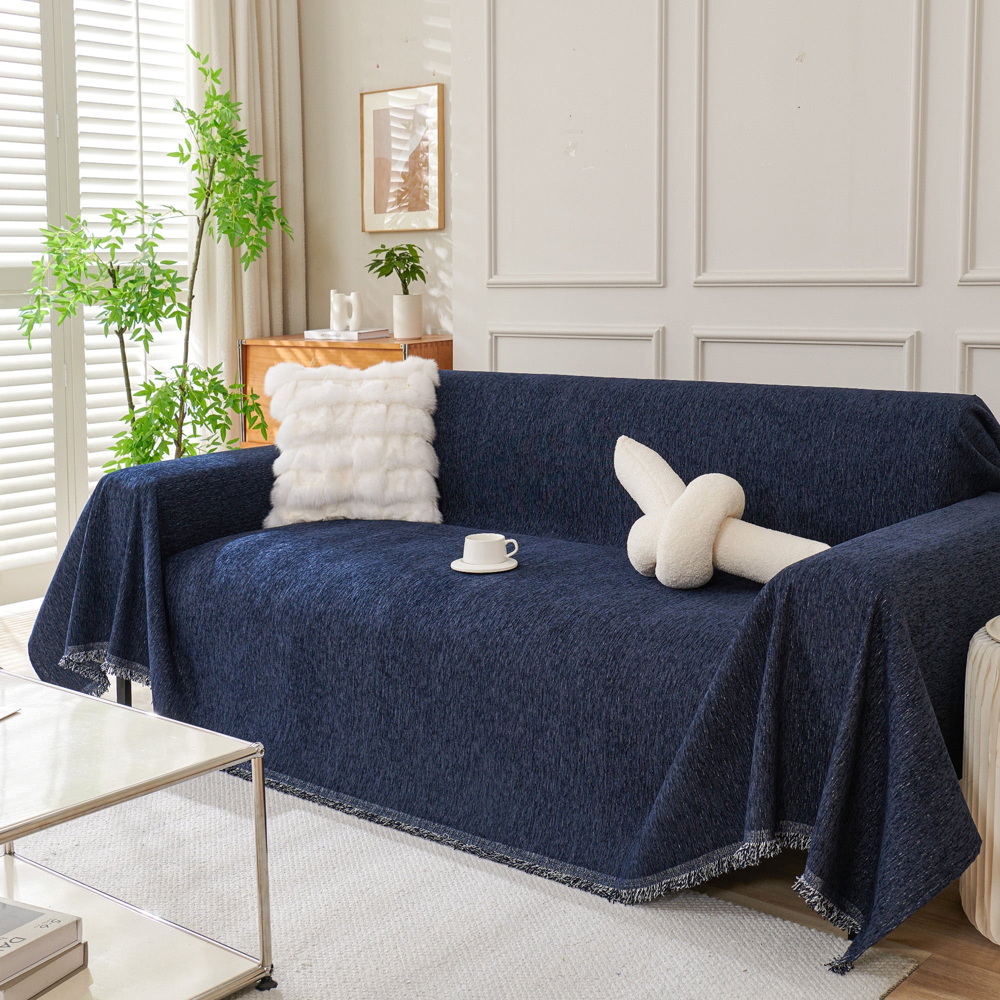 Moderniqa | Geometric boho sofa cover for pets