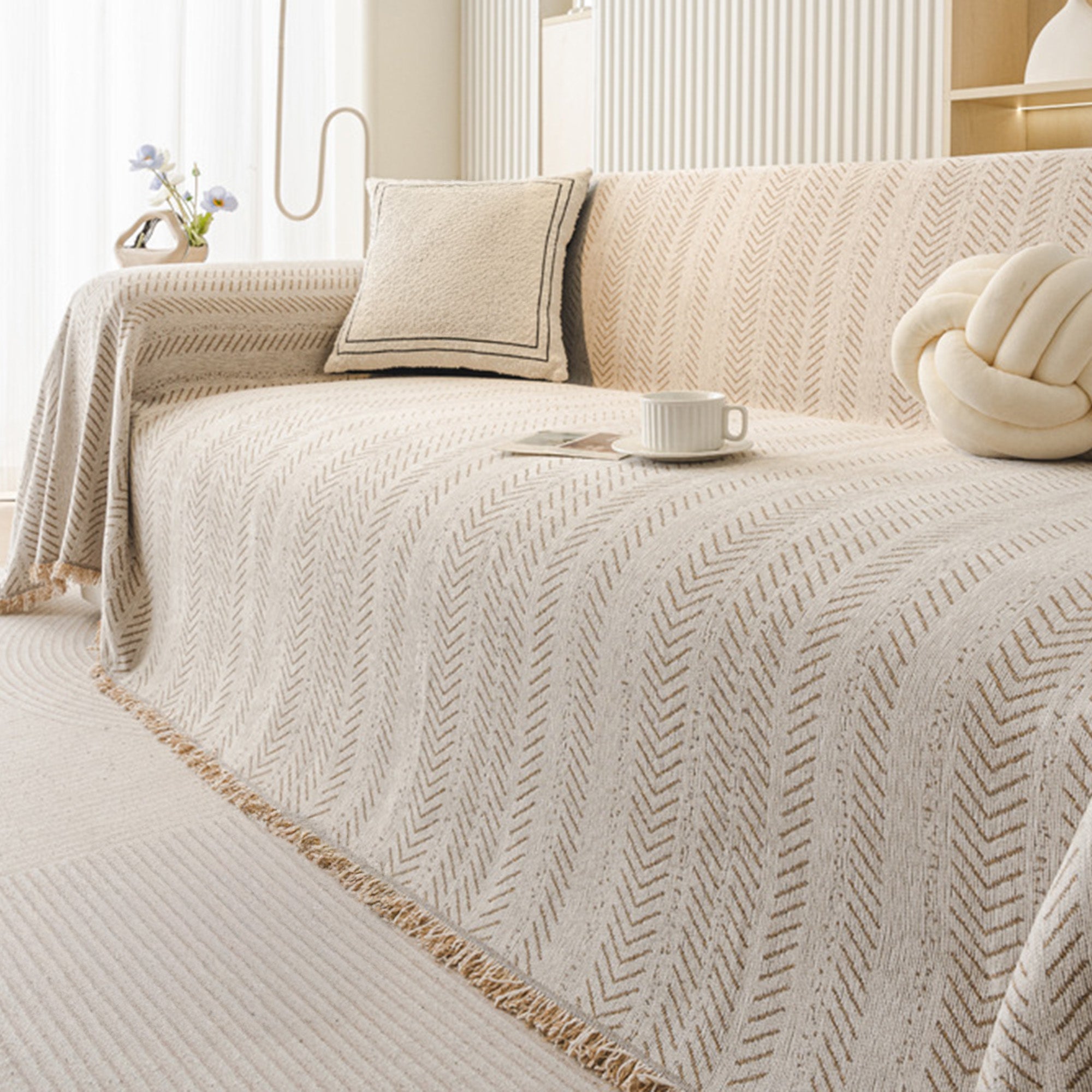 Moderniqa | Chenille Washable Sofa Cover