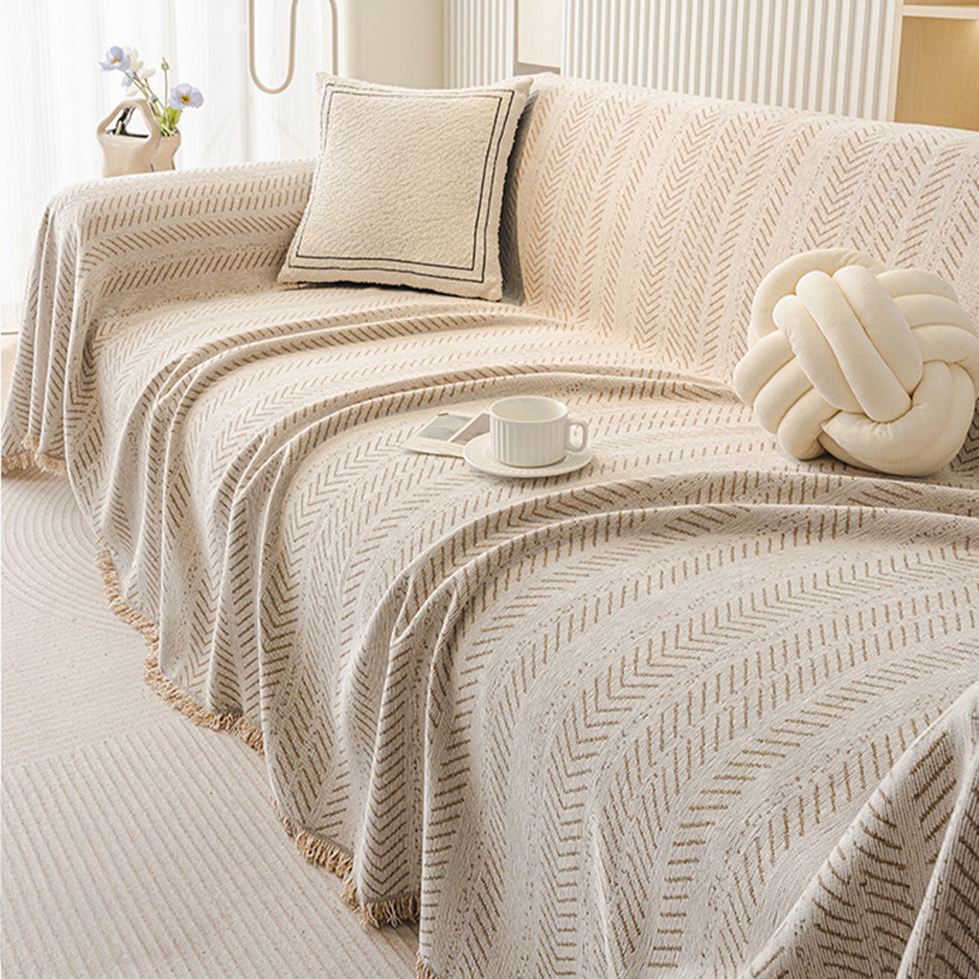 Moderniqa | Chenille Washable Sofa Cover