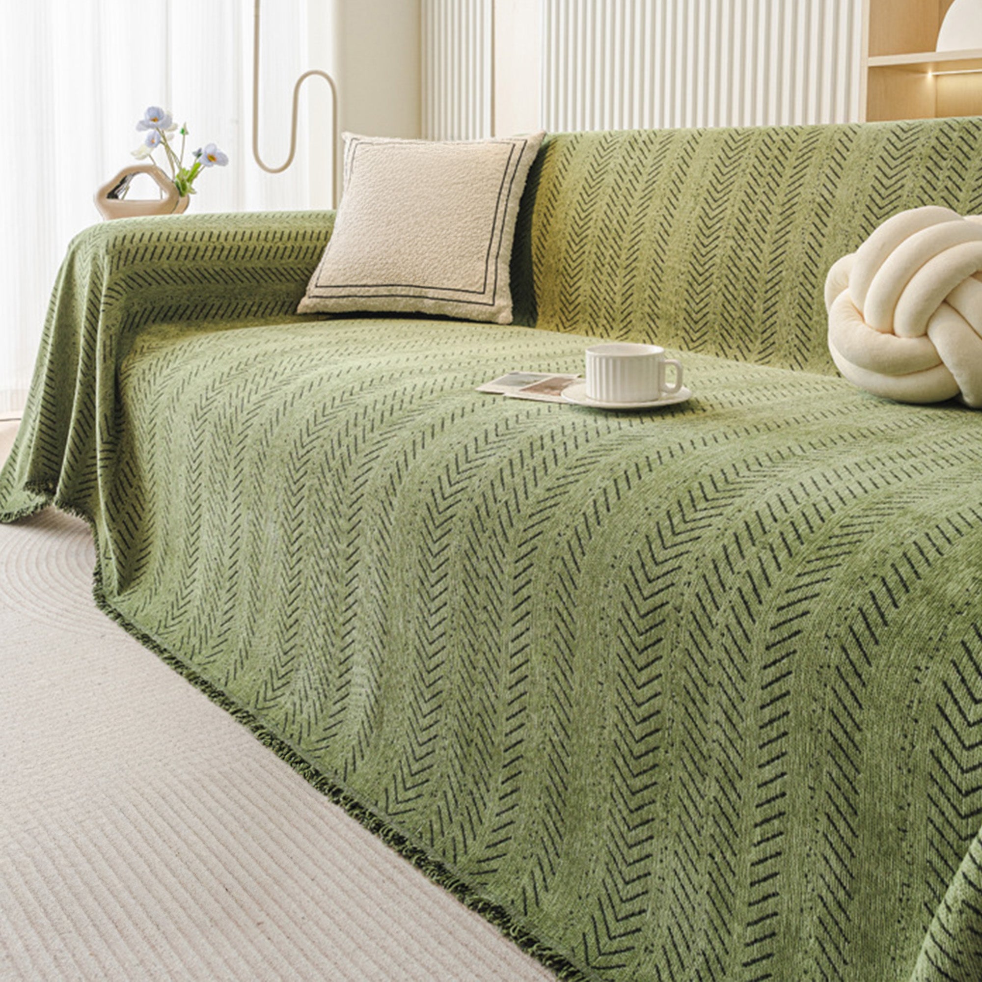 Moderniqa | Chenille Washable Sofa Cover