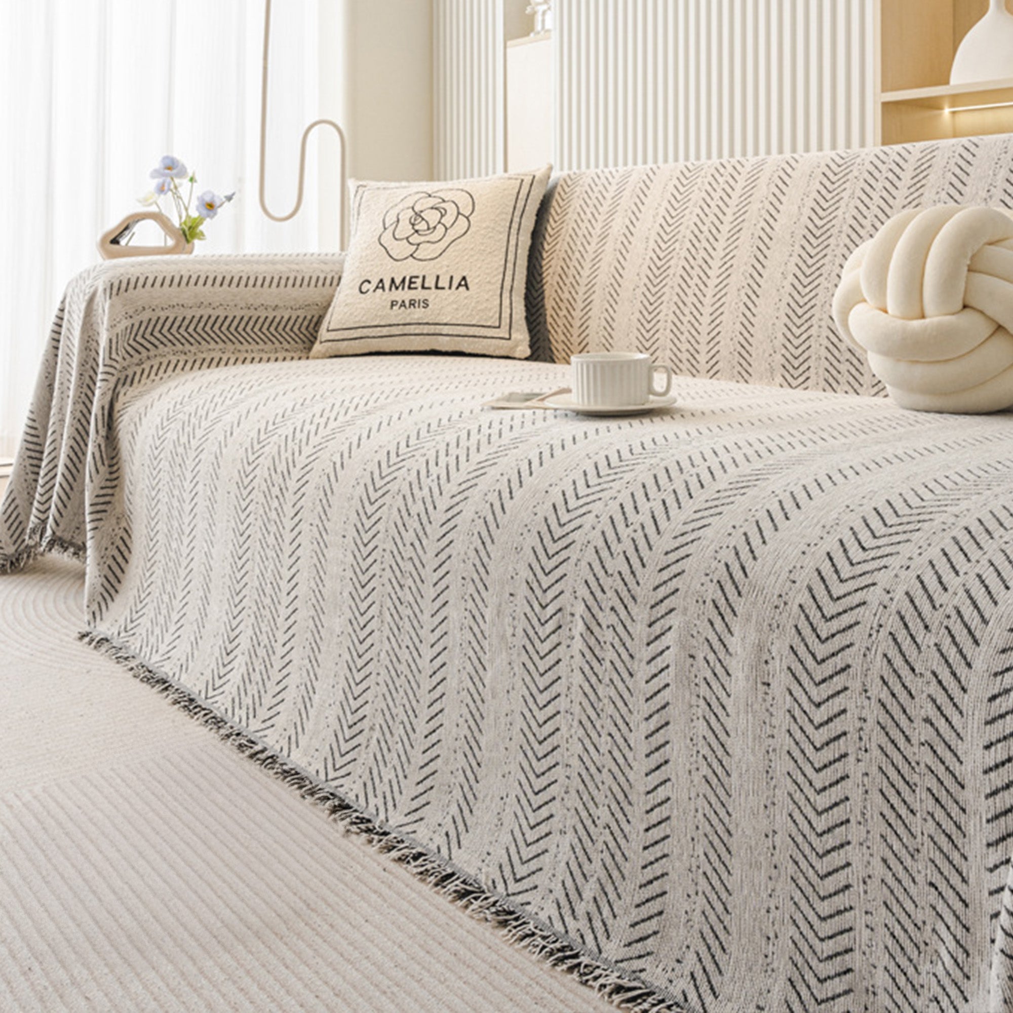 Moderniqa | Chenille Washable Sofa Cover