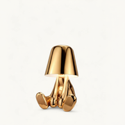 Moderniqa | Gold USB Rechargeable Table Lamp – Dimmable Touch Control, Portable