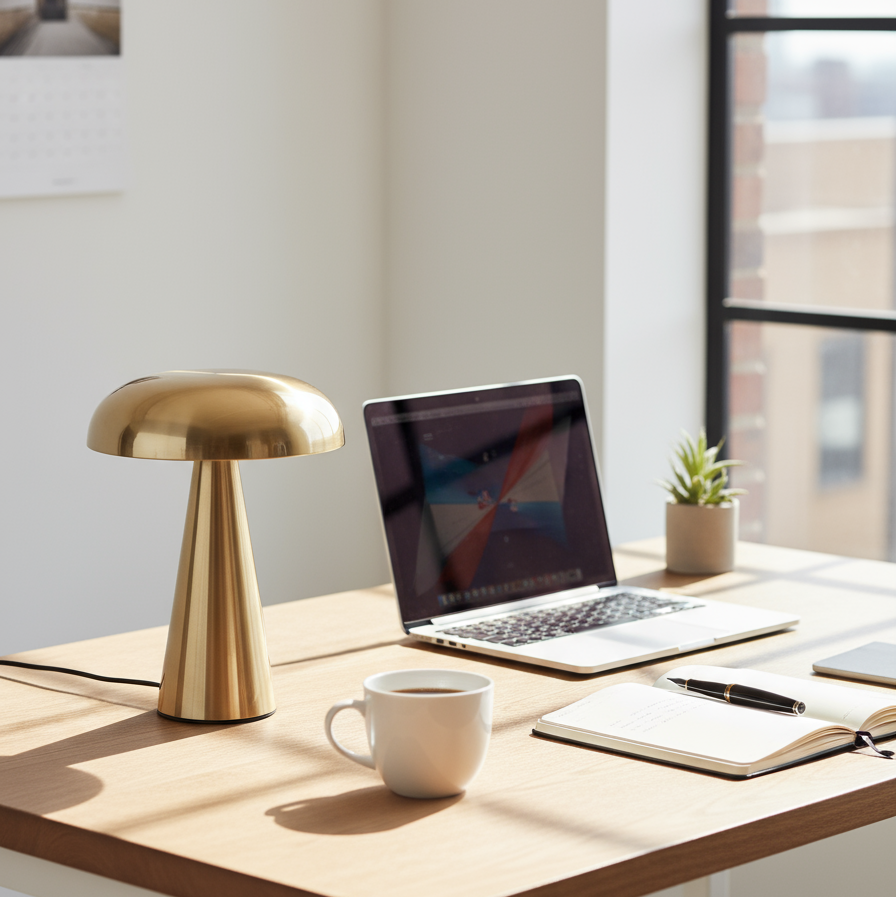 Moderniqa | Rechargeable USB-C Table Lamp – Touch Control, 3 Brightness Levels