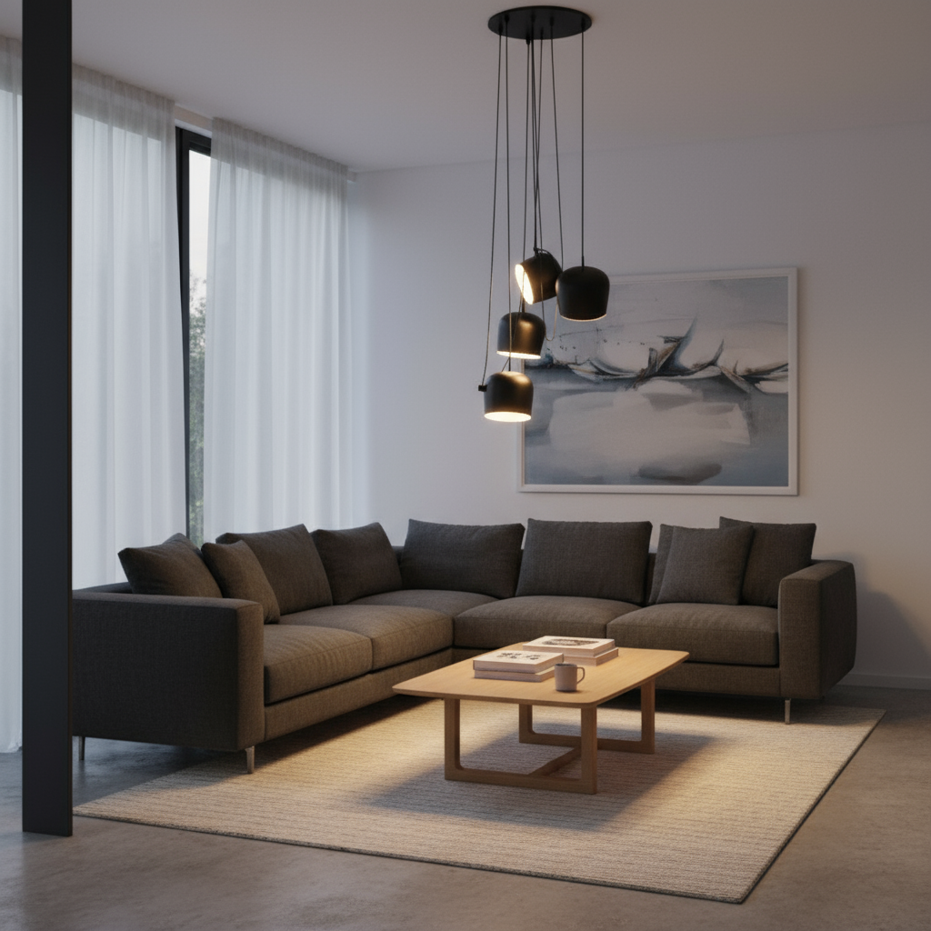 Moderniqa | Flush Mount Ceiling Light – Iron Design